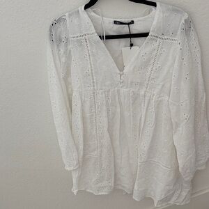 NWT Zara babydoll dress